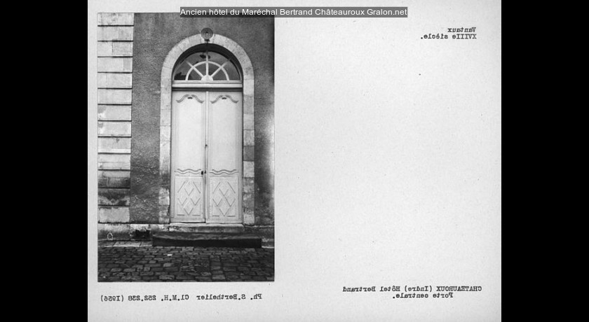 Ancien hôtel du Maréchal Bertrand