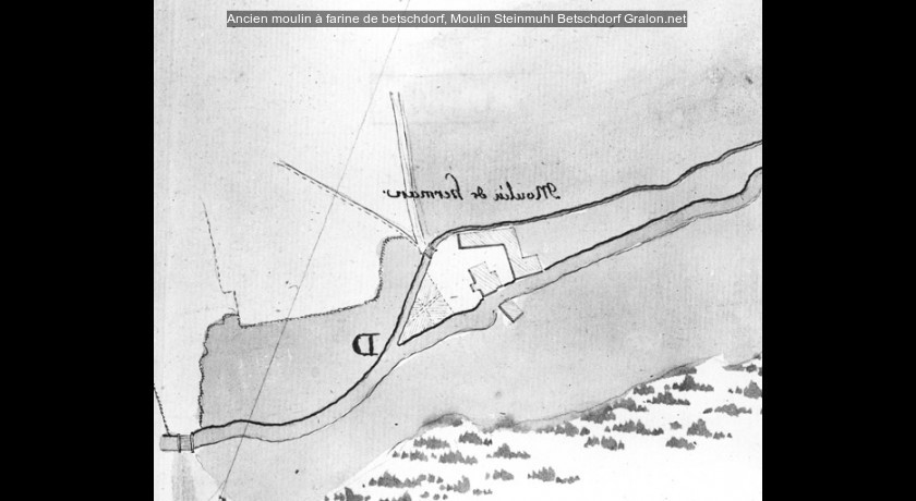 Ancien moulin à farine de betschdorf, Moulin Steinmuhl