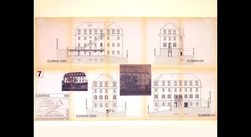 Ancienne École des frères de la doctrine chrétienne, puis école maternelle et tribunal, puis école supérieure de jeunes filles, actuelle bibliothèque municipale, Aix les Bains