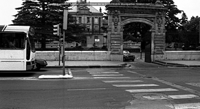 asile d'aliénés, hôpital psychiatrique de la Colombière