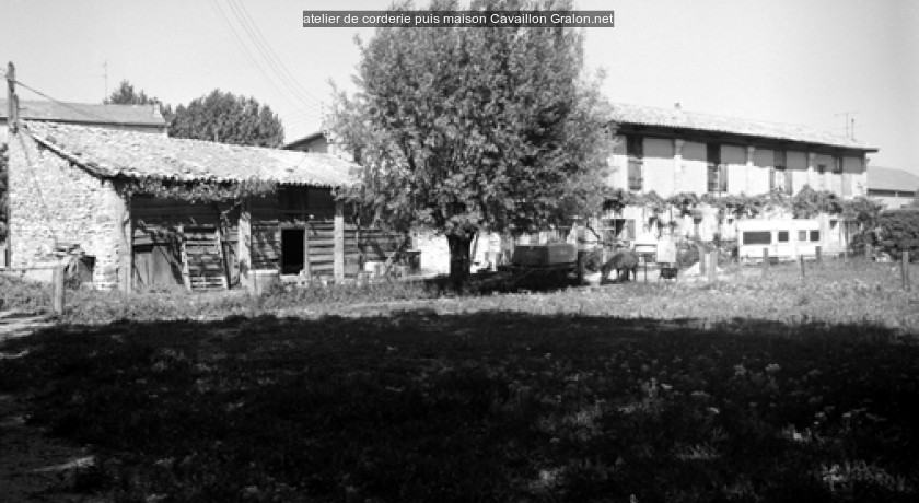 atelier de corderie puis maison
