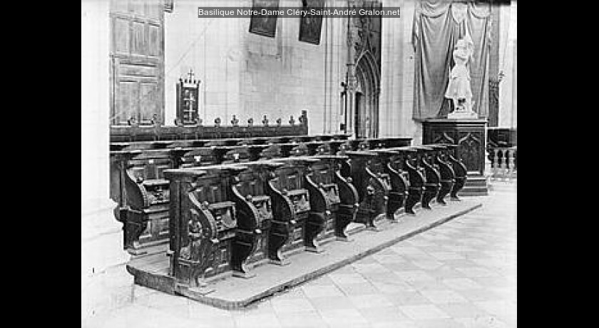 Basilique notredame Clérysaintandré tourisme