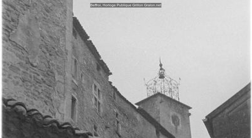 Beffroi, Horloge Publique