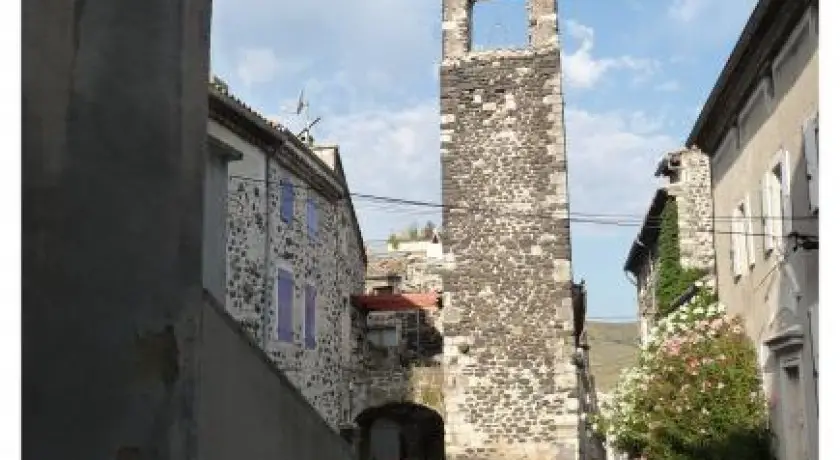 Beffroi dit Tour de l' Horloge à Alba-la-Romaine (07)