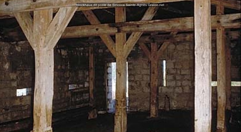 blockhaus dit poste de Siricoca