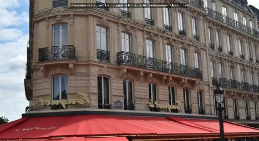 Brasserie restaurant Le Fouquet's