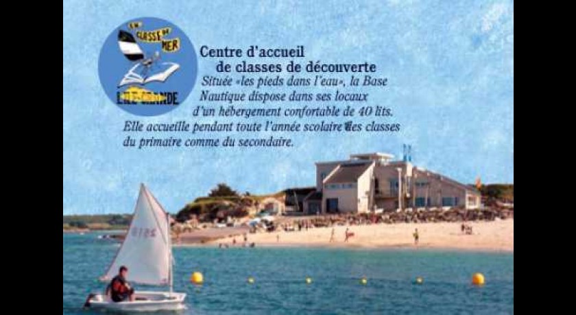 Centre Nautique de l'ile Grande en Bretagne