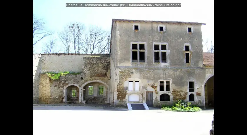 Château à Dommartin-sur-Vraine (88)
