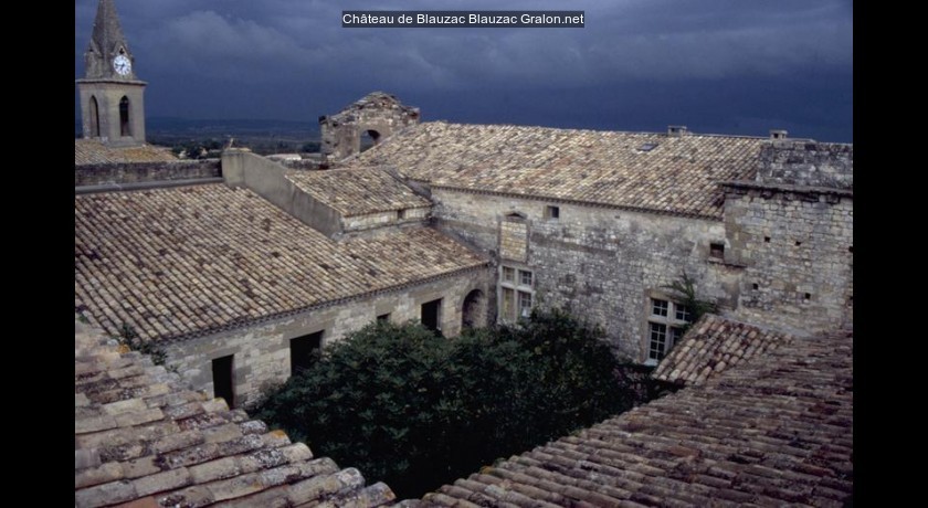 Château de blauzac Blauzac tourisme