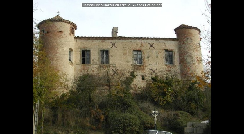 Château de villarzel Villarzeldurazès tourisme