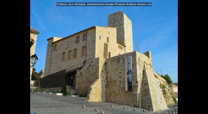 Château des Grimaldi, actuellement musée Picasso