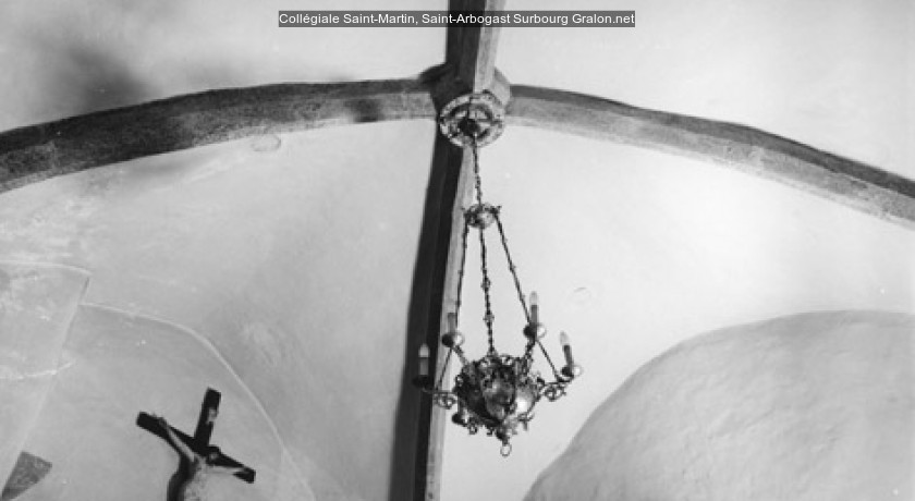 Collégiale Saint-Martin, Saint-Arbogast