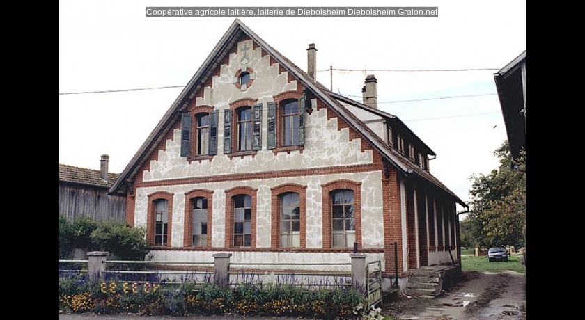 Coopérative agricole laitière, laiterie de Diebolsheim