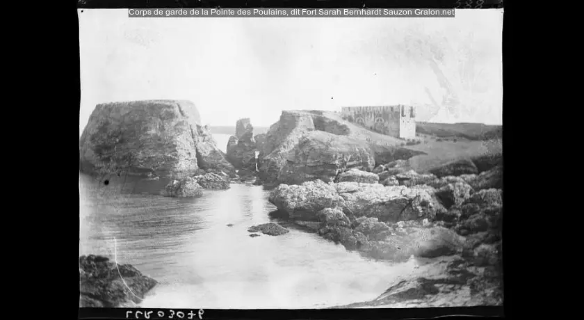 Corps de garde de la Pointe des Poulains, dit Fort Sarah Bernhardt