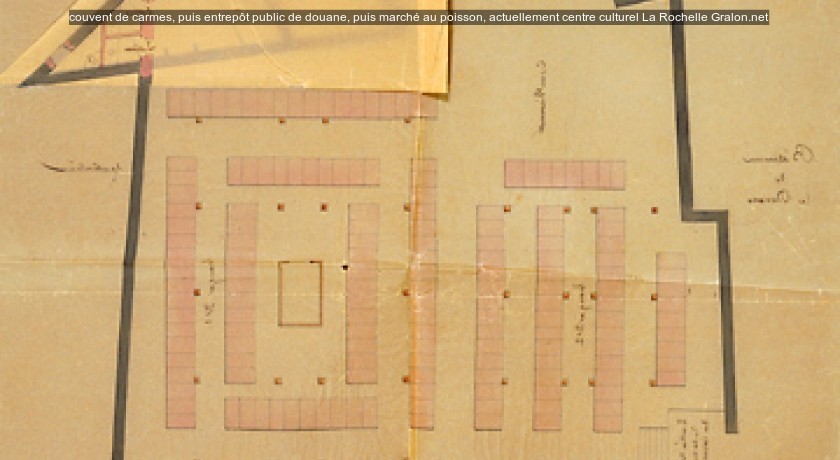 couvent de carmes, puis entrepôt public de douane, puis marché au poisson, actuellement centre culturel