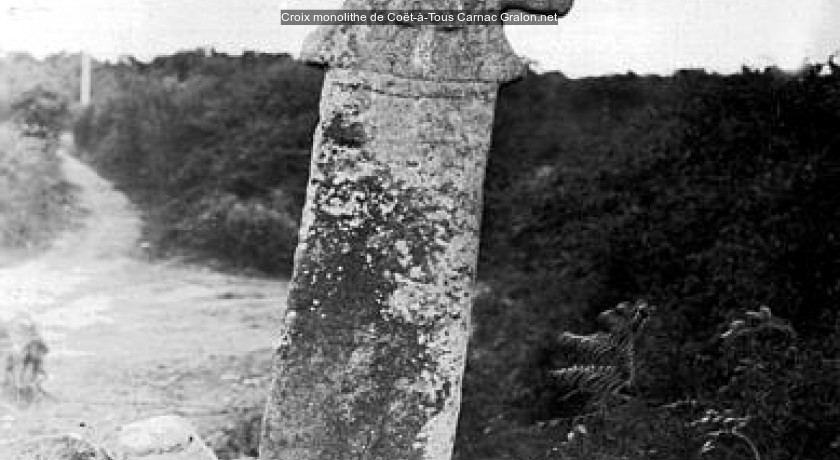 Croix monolithe de Coët-à-Tous