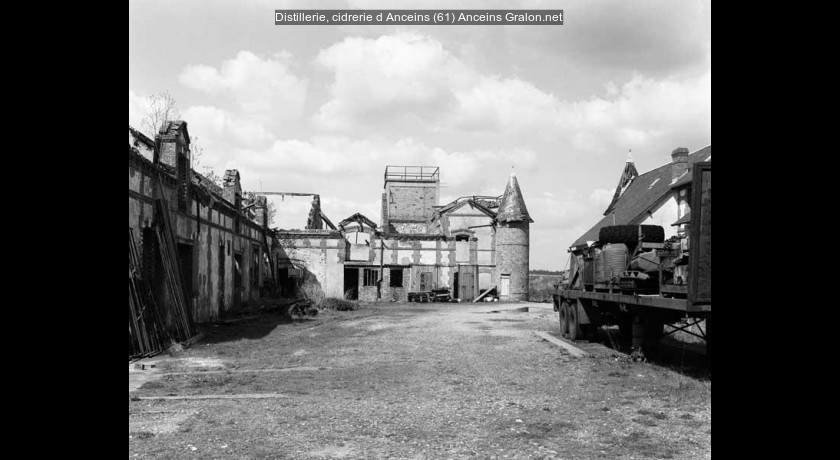 Distillerie, cidrerie d'Anceins (61)