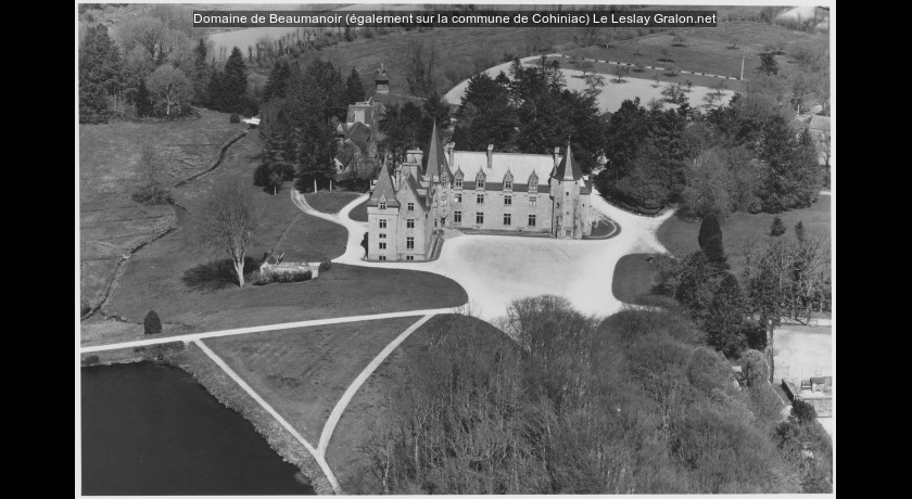 Domaine de Beaumanoir (également sur la commune de Cohiniac)