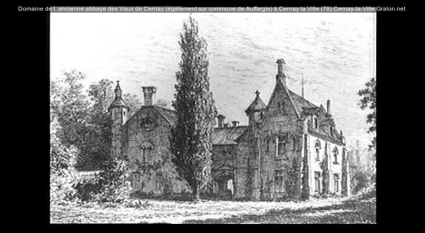Domaine de l' ancienne abbaye des Vaux de Cernay (également sur commune de Auffargis) à Cernay la Ville (78)