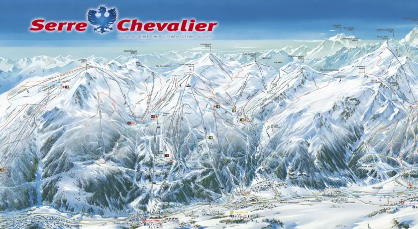 Domaine skiable des Hautes Alpes