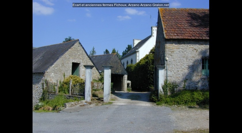 Ecart et anciennes fermes Fichoux, Arzano