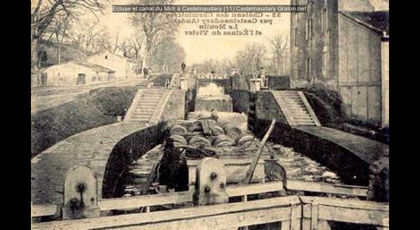 Ecluse et canal du Midi à Castelnaudary (11)