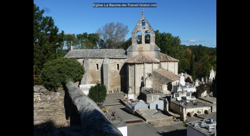 Eglise La baumedetransit tourisme