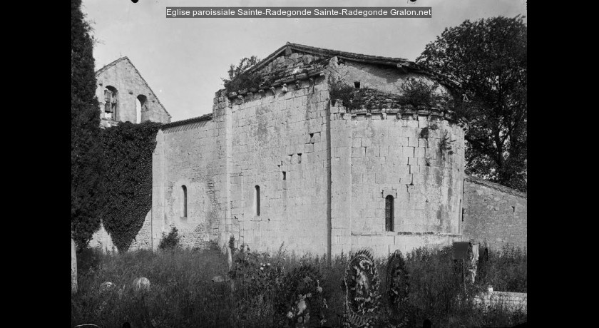 Eglise paroissiale sainteradegonde Sainteradegonde tourisme