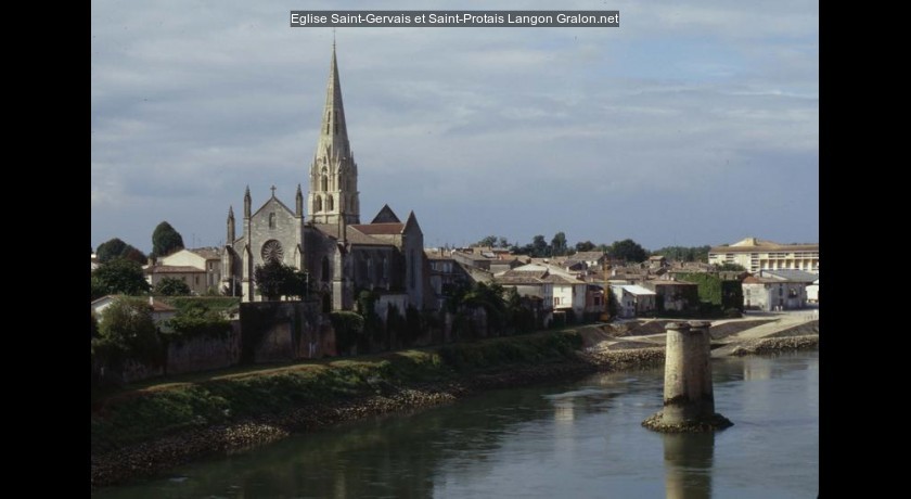 Eglise saintgervais et saintprotais Langon tourisme