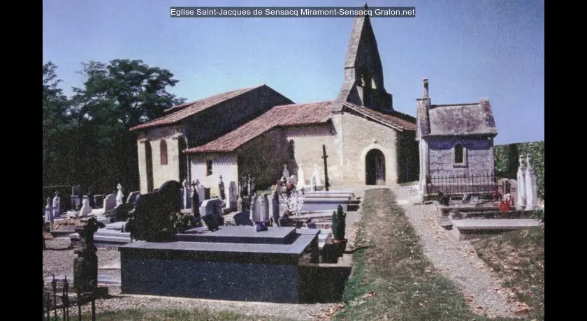 Eglise Saint-Jacques de Sensacq