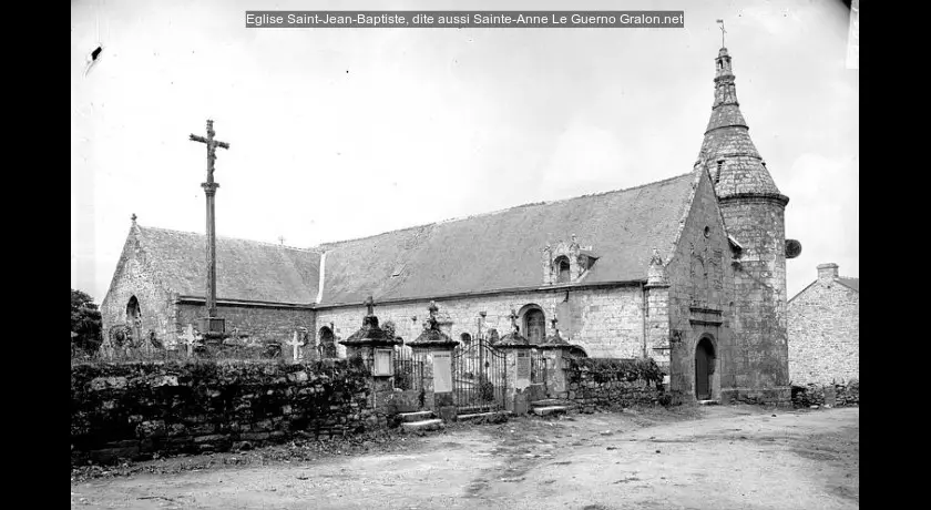 Eglise Saint-Jean-Baptiste, dite aussi Sainte-Anne