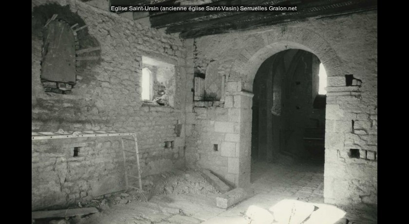 Eglise Saint-Ursin (ancienne église Saint-Vasin)