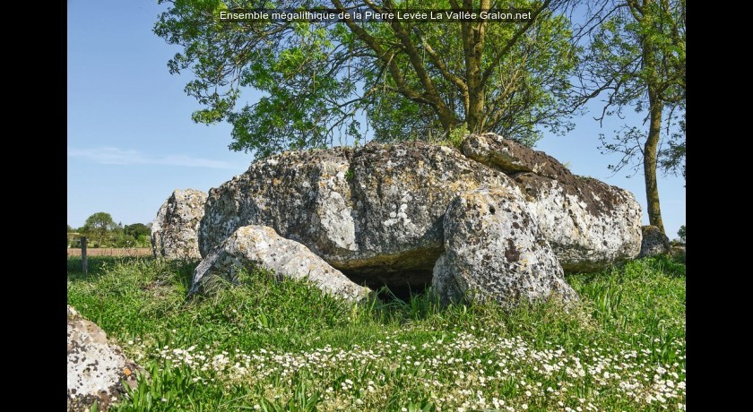Ensemble mégalithique de la pierre levée La vallée tourisme