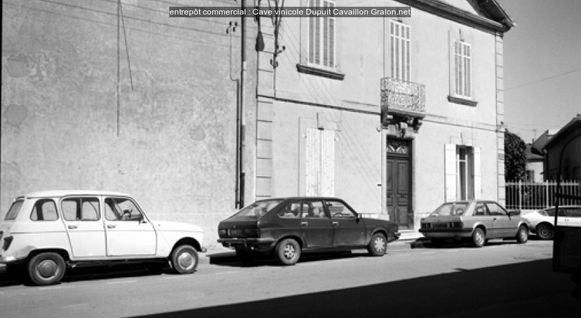 entrepôt commercial : Cave vinicole Dupuit