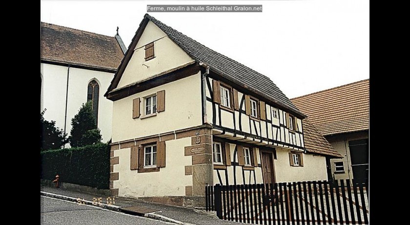 Ferme, moulin à huile