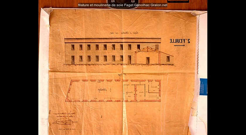 filature et moulinerie de soie Faget