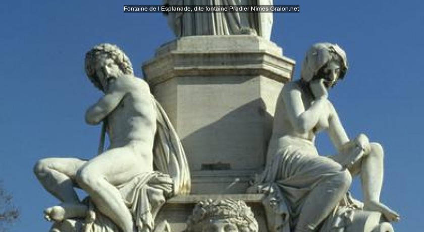 Fontaine de l'Esplanade, dite fontaine Pradier