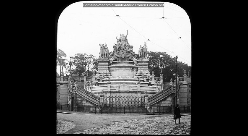 Fontaineréservoir saintemarie Rouen tourisme
