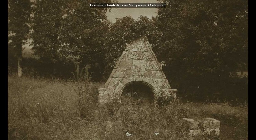 Fontaine Saint-Nicolas