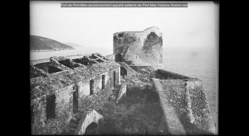 Fort de Port Man anciennement appelé batterie de Port Man