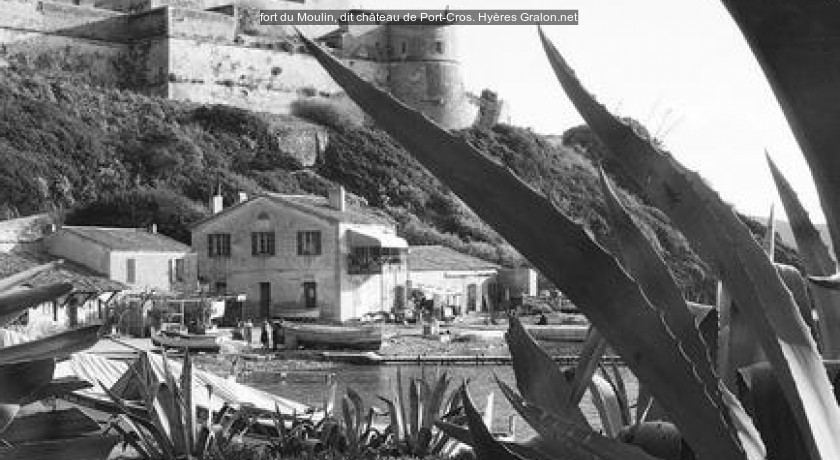 fort du Moulin, dit château de Port-Cros.