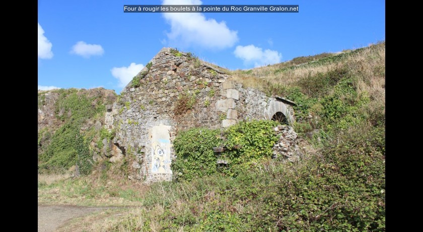 Four à rougir les boulets à la pointe du Roc