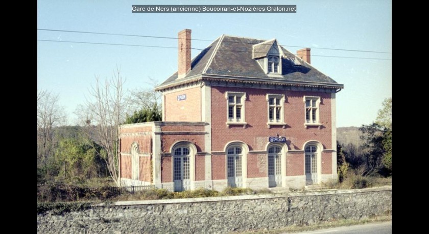 Gare de ners (ancienne) tourisme