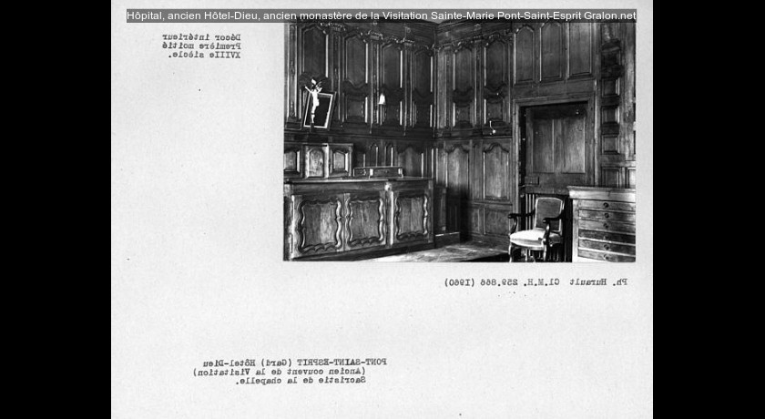 Hôpital, ancien Hôtel-Dieu, ancien monastère de la Visitation Sainte-Marie