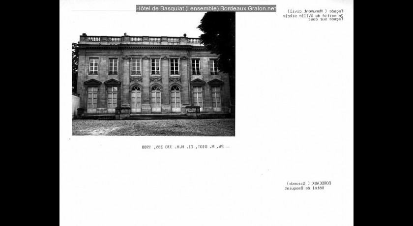 Hôtel de Basquiat (l'ensemble)