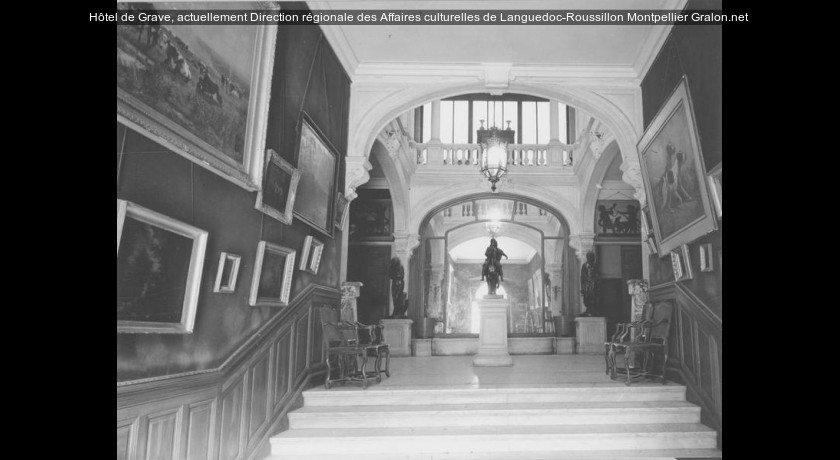 Hôtel de Grave, actuellement Direction régionale des Affaires culturelles de Languedoc-Roussillon