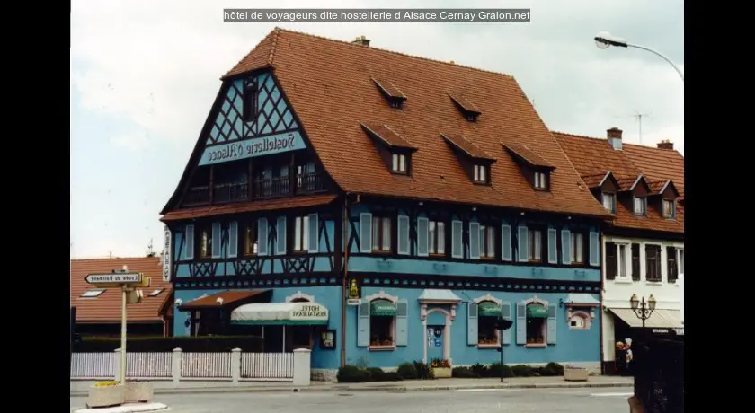 hôtel de voyageurs dite hostellerie d'Alsace