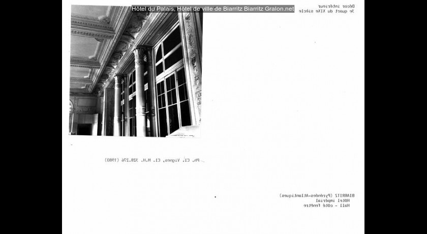 Hôtel du Palais, Hôtel de ville de Biarritz
