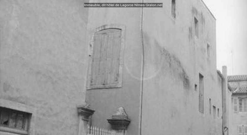 Immeuble, dit hôtel de Lagorce