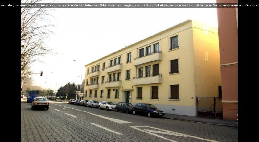 Immeuble ; immeuble de bureaux du ministère de la défense dga